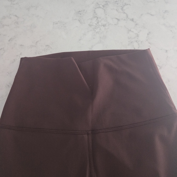 lululemon athletica High-Waist Leggings in Deep Wine - Picture 2 of 3